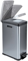 Pedaalemmer EKO Rejoice 30 liter mat rvs-2