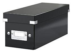 CD-opbergdoos Leitz Click & Store WOW  gerecycled karton 143x136x352mm zwart