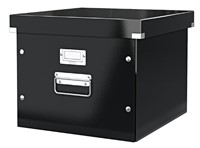 Hangmappenbox Leitz click & store WOW gerecycled karton 357x285x367mm zwart