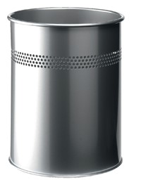Papierbak Durable 3300-23 15 liter 30mm perforatie zilver