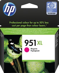 951 XL | 1x Magenta  | Origineel | Cartridges voor HP