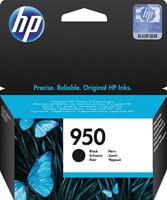 950 | 1x Zwart  | Origineel | Cartridges voor HP