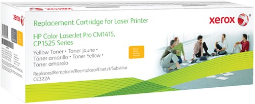 Tonercartridge Xerox alternatief tbv HP CE322A 128 geel