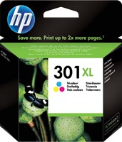 301 XL | 1x Kleur | Origineel | Cartridges voor HP