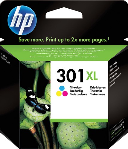 301 XL | 1x Kleur | Origineel | Cartridges voor HP