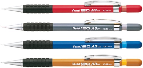 Vulpotlood Pentel A315 HB 0.5mm grijs-2