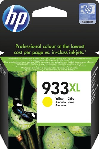 933 XL | 1x Geel | Origineel | Cartridge voor HP