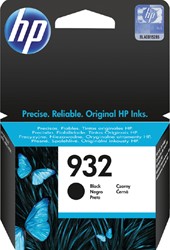 932 | 1x Zwart  | Origineel | Cartridges voor HP