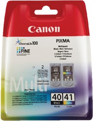 PG-40 | CL-41 | 2 Pack | Origineel | Cartridges voor Canon