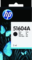 51604A | 1x Zwart | Origineel | Cartridge voor HP