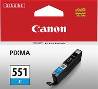 CLI-551 | 1x Cyaan | Origineel | Cartridges voor Canon