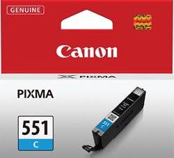 CLI-551 | 1x Cyaan | Origineel | Cartridges voor Canon