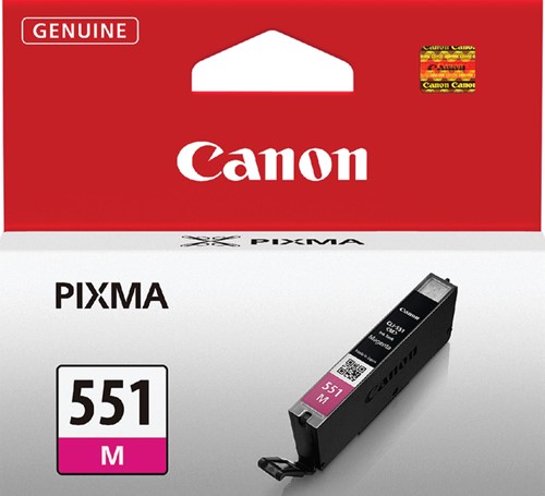CLI-551 | 1x Magenta | Origineel | Cartridges voor Canon