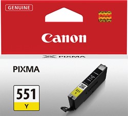 CLI-551 | 1x Geel | Origineel | Cartridges voor Canon