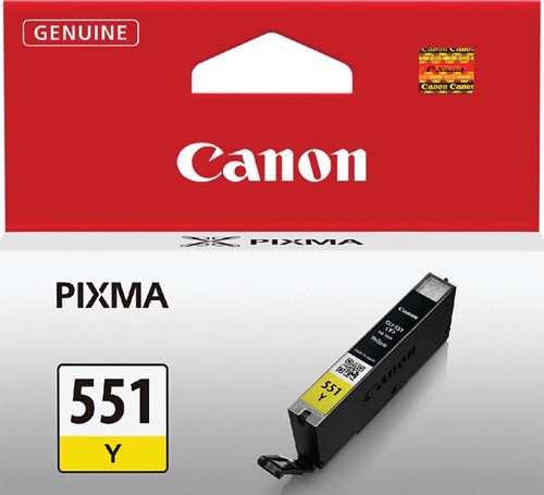 CLI-551 | 1x Geel | Origineel | Cartridges voor Canon