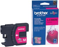 LC-980 | 1x Magenta | Origineel | Cartridges voor Brother