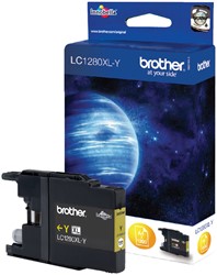 LC-1280 XL | 1x Geel | Origineel | Cartridges voor Brother