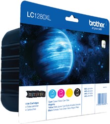 LC-1280 XL | 4 Pack | Origineel | Cartridges voor Brother