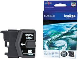 LC-985 | 1x Zwart | Origineel | Cartridges voor Brother