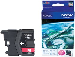 LC-985 | 1x Magenta | Origineel | Cartridges voor Brother