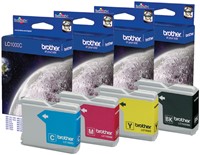 LC-1000 | 1x Cyaan | Origineel | Cartridges voor Brother-2