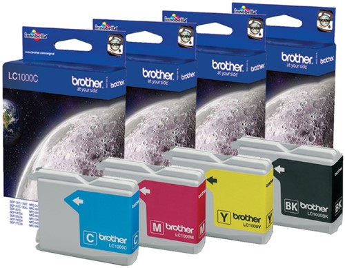 LC-1000 | 1x Zwart | Origineel | Cartridges voor Brother-2