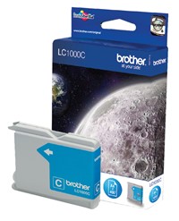 LC-1000 | 1x Cyaan | Origineel | Cartridges voor Brother