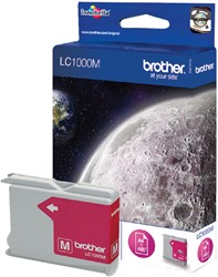 LC-1000 | 1x Magenta | Origineel | Cartridges voor Brother