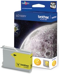 LC-1000 | 1x Geel | Origineel | Cartridges voor Brother