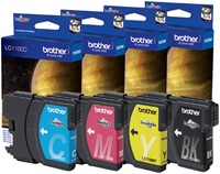 LC-1100 | 1x Zwart | Origineel | Cartridges voor Brother-2
