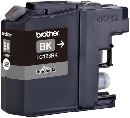 LC-123 | 1x Zwart | Origineel | Cartridges voor Brother-2