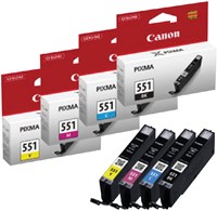 CLI-551 | 1x Grijs | Origineel | Cartridges voor Canon-2