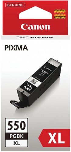 PGI-550 XL | 1x Zwart | Origineel | Cartridges voor Canon