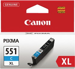 CLI-551 XL | 1x Cyaan | Origineel | Cartridges voor Canon