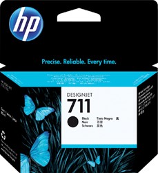 711 XL | 1x Zwart  | Origineel | Cartridges voor HP
