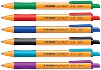 Balpen STABILO pointball 6030/40 medium rood-3
