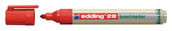 Whiteboardmarker edding 28 EcoLine rond 1.5-3mm rood