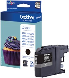 LC-123 | 1x Zwart | Origineel | Cartridges voor Brother