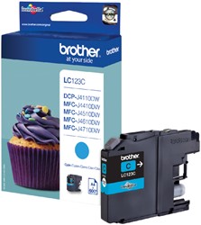LC-123 | 1x Cyaan | Origineel | Cartridges voor Brother