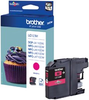 LC-123 | 1x Magenta | Origineel | Cartridges voor Brother