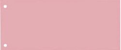 Scheidingsstrook Oxford smal 240x105mm 190gr roze 100 stuks