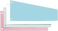 Scheidingsstrook Elba trapezium  240x105/55mm 190gr wit-2