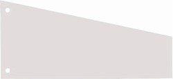 Scheidingsstrook Elba trapezium  240x105/55mm 190gr wit