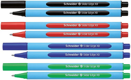 Balpen Schneider Slider Edge extra breed zwart-2
