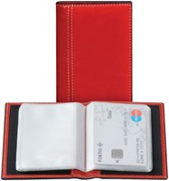 Creditkaart etui Palermo 40stuks rood