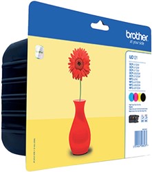 LC-121 | 4 Pack | Origineel | Cartridges voor Brother