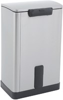 Pedaalemmer EKO E-Cube 40 liter rvs-1