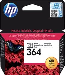 364 | 1x Foto Zwart  | Origineel | Cartridges voor HP