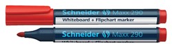 Whiteboardmarker Schneider Maxx 290 rond 2-3mm rood