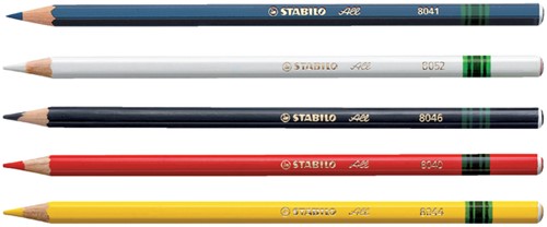 Kleurpotloden STABILO All 8040 rood-2